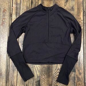 lululemon it’s rulu cropped half zip 6